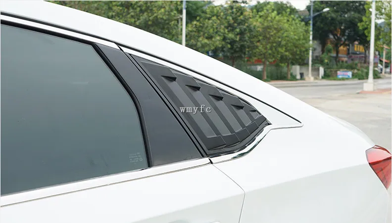 АБС-пластик, автомобильный окна задний треугольник планки для honda accord 10th accord стайлинга автомобилей