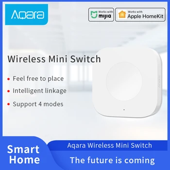 

Aqara Smart Wireless Switch Mijia Smart home light switch Built In Gyro Function ZigBee Connection Work with Mi Home Homekit APP