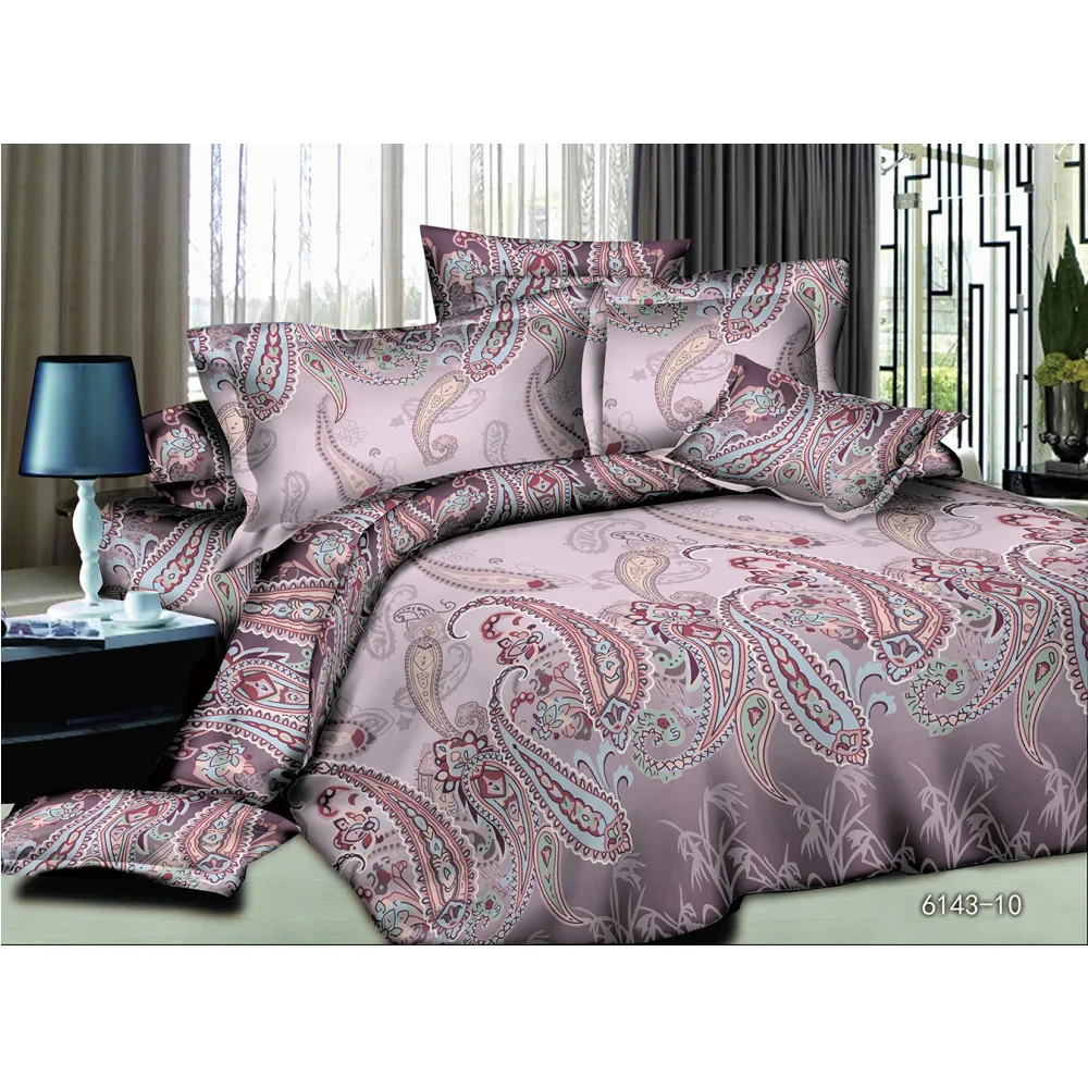 Bedding Set Ricotio 1746167 Home Textile sheets linen Cushion Covers Duvet Cover Рillowcase Bed set Persian motif-6143-10 Polyester / Cotton