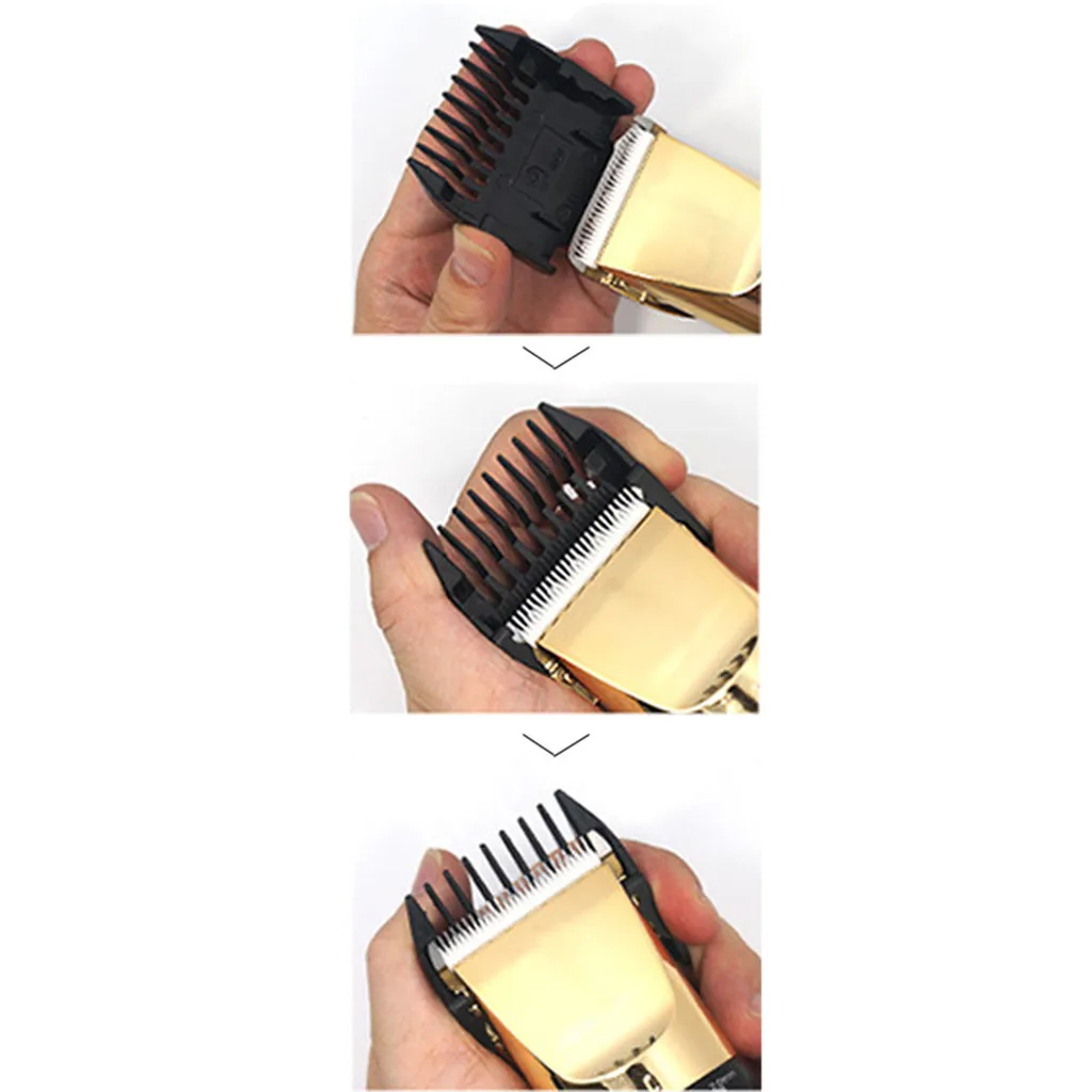 Профессиональная перезаряжаемая Бритва для волос, USB перезаряжаемая Бритва для обрезки+ 8 концевых расчесок, шум менее 60 дБ для женщин Y12.23