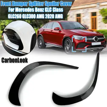 

Car Front Bumper Splitter Spoiler Side Decorative Covers Trim Strips For Mercedes for Benz GLC Class GLC260 GLC300 2020 for AMG