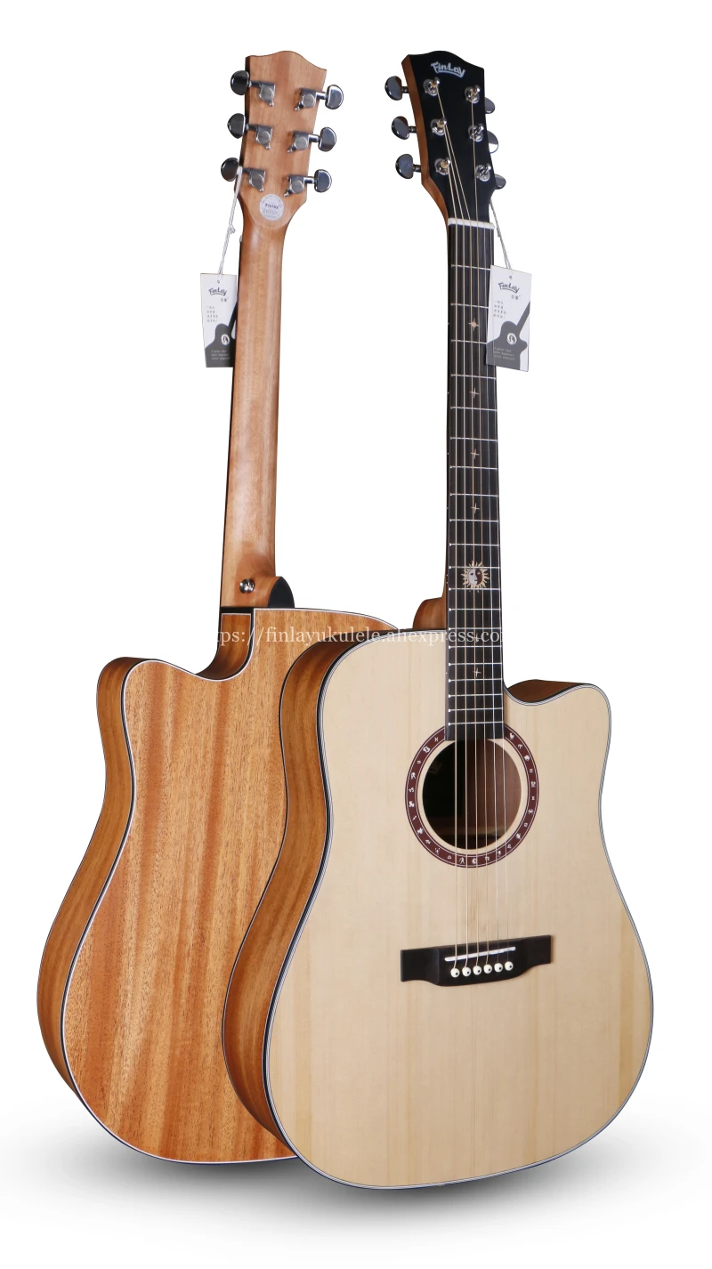 Finlay Cutaway 41 &quotАкустическая гитара твердый топ ели/корпус из красного дерева s