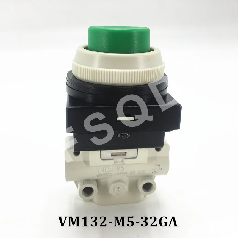 VM132-M5-32BA VM132-M5-32YA VM132-M5-32GA SMC 2/3 порт механический клапан нижний порт ed VM100 серии пневматические компоненты воздушный инструмент - Цвет: VM132-M5-32GA