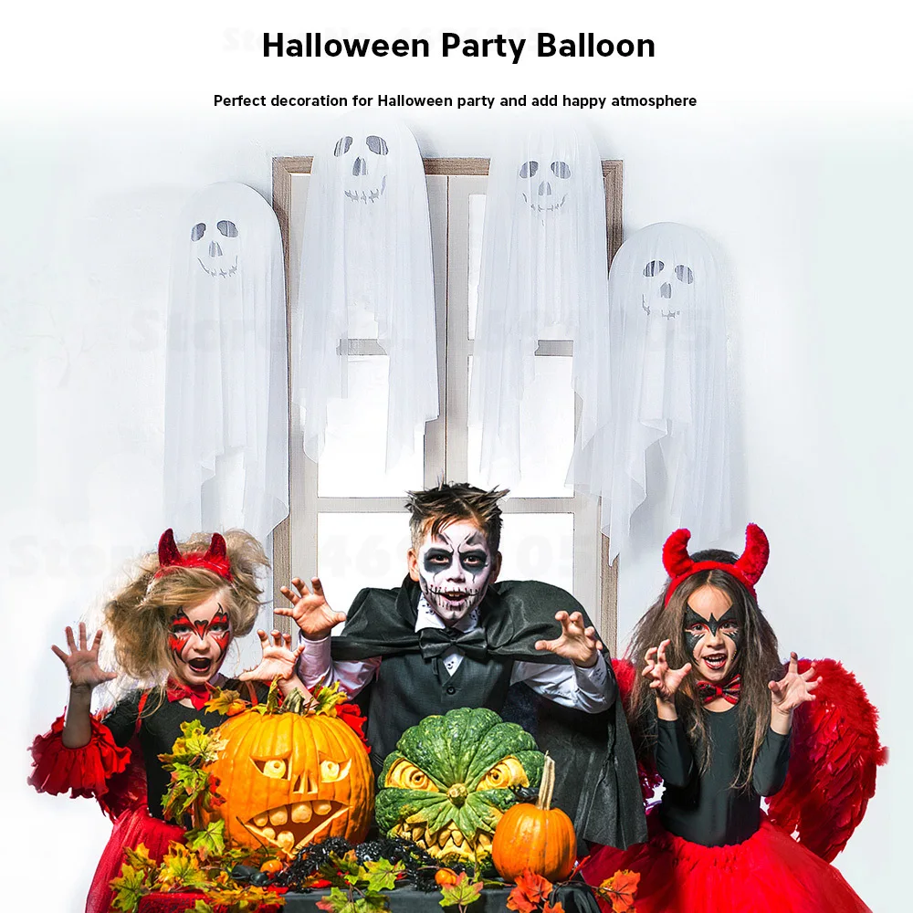 1pc 12 inch Ghost Balloon for Party Halloween Decoration