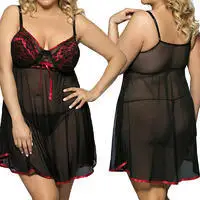 

Women Sexy Ladies Lingerie Sleepwear Nightwear V Neck Night Dress
