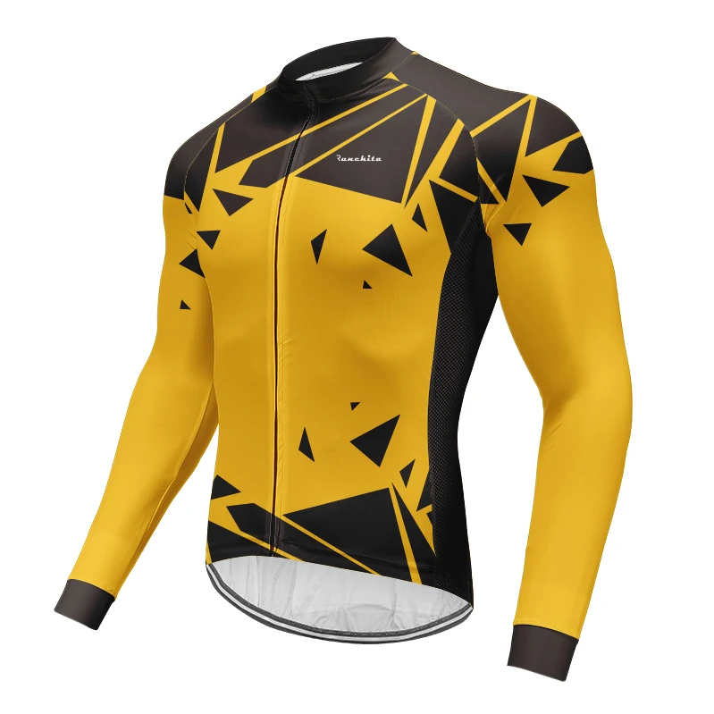Ropa ciclismo Hombre Runchita Весенняя Мужская велосипедная одежда с длинными рукавами профессиональная команда Велосипедная Джерси гоночная велосипедная одежда