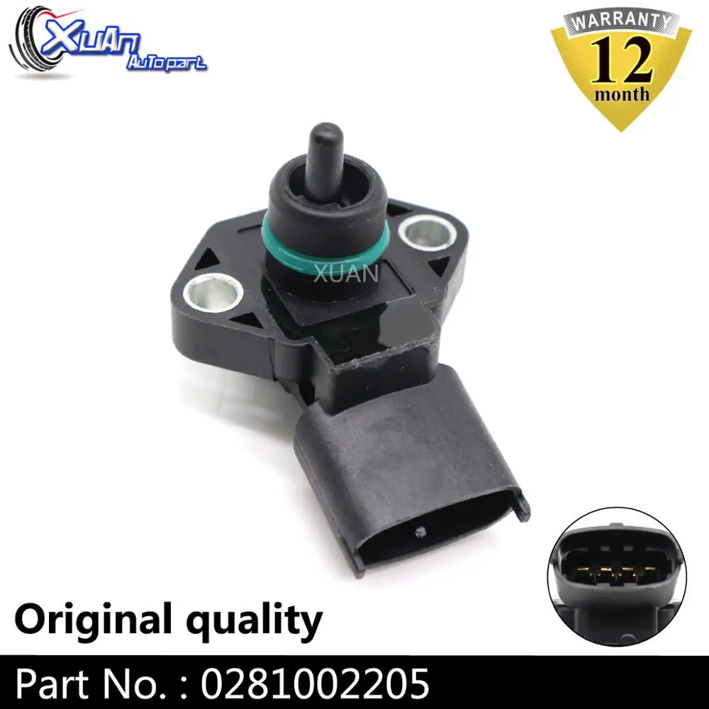 XUAN 0281002205 2.5BAR Boot Intake Air Manifold MAP Pressure For CHRYSLER GRAND VOYAGER DODGE CARAVAN DAKOTA 2.5 MHK100640 | Автомобили и