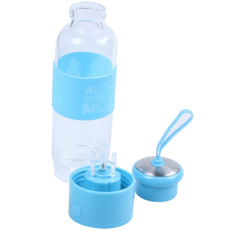 450 мл портативный Электрический блендер соковыжималка чашка фруктовый миксер машина для смузи бутылка для блендера стеклянная бутылка для