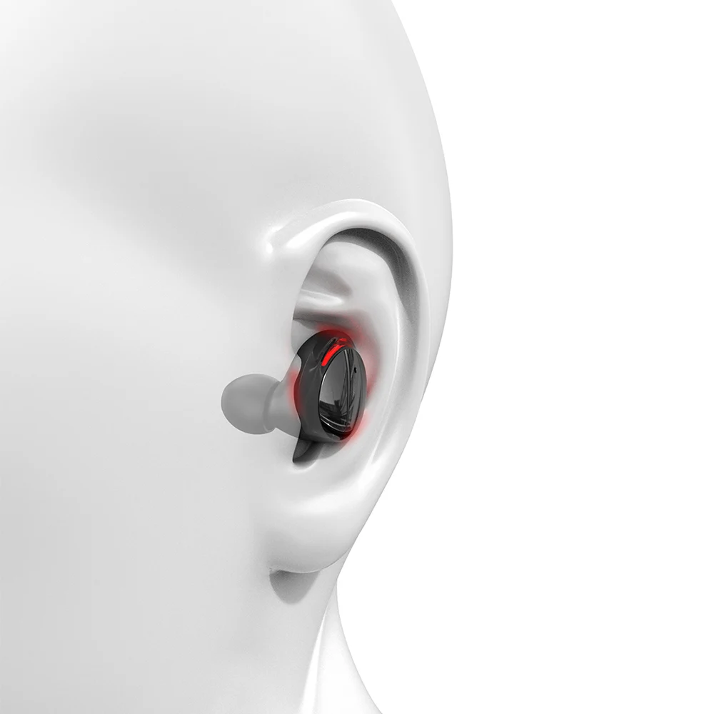 TWS T8 Bluetooth 5,0 настоящие беспроводные наушники-вкладыши стерео наушники IPX6 водонепроницаемая Спортивная гарнитура с двойной микрофон зарядная коробка