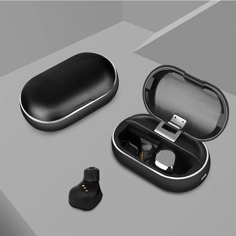 X26 Tws Bluetooth 5,0 настоящие беспроводные наушники Смарт водонепроницаемый стерео Hifi наушники с зарядным чехлом для Iphone(черный