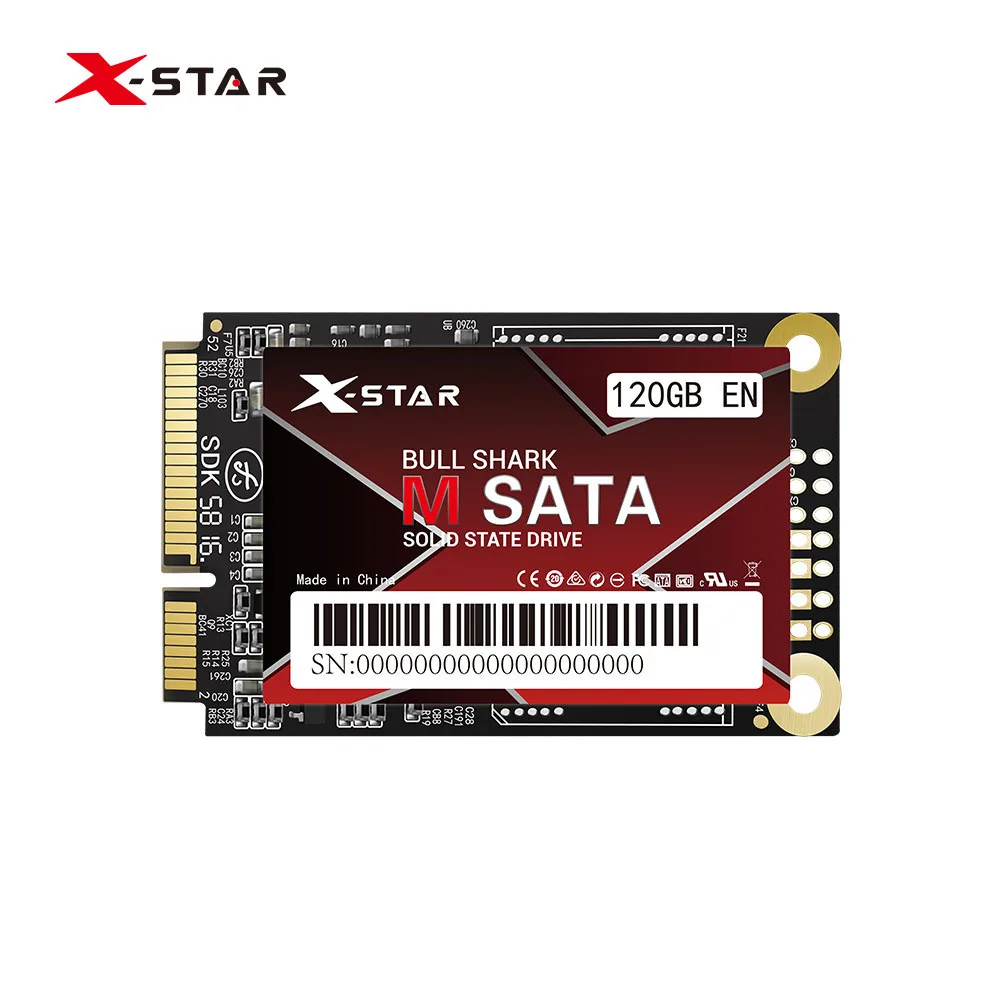Твердотельный накопитель XSTAR mSATA SSD SATA III 64 ГБ 120 128 240 256 500 512 ТБ ssd sata HDD для ноутбука