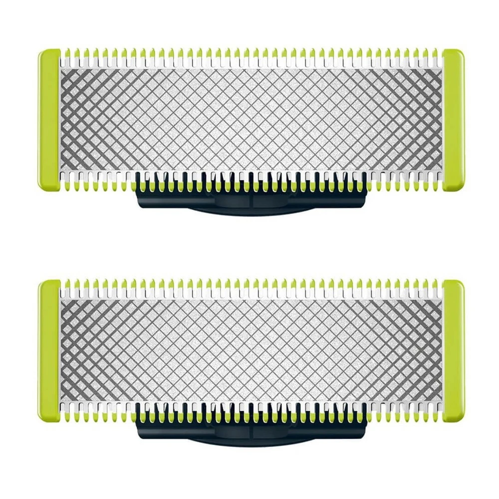 Replacement Blade OneBlade electric Shavers Safety Stainless Steel Razor Blades Shaving Head Beard Shaver for Philips