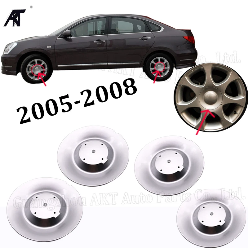 Набор из 4 шт. колпачков для обода колеса для Nissan Sylphy 2005 2006 2007 2008 Крышка Ступицы