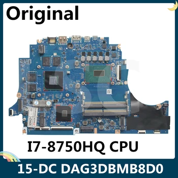 

LSC For HP Omen 15-DC Laptop Motherboard DAG3DBMB8D0 TPN-Q211 SR3YY I7-8750HQ CPU GTX1050TI DDR4