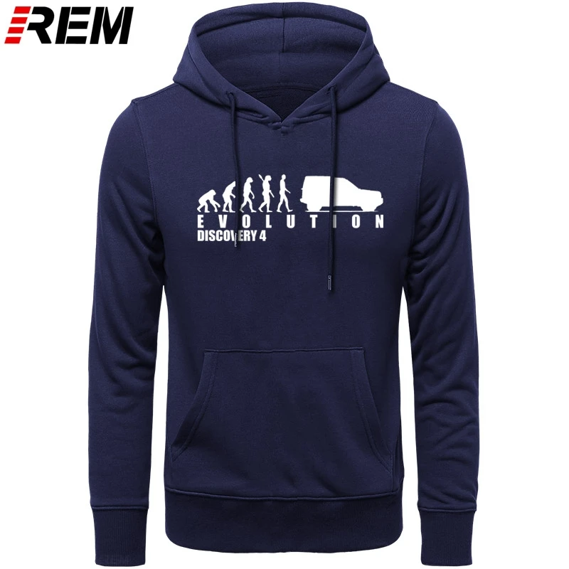 REM Discovery 4 Mans Evolution Hoodies ? Ape To Disco - Mens Charcoal Grey Sweatshirts | Мужская одежда