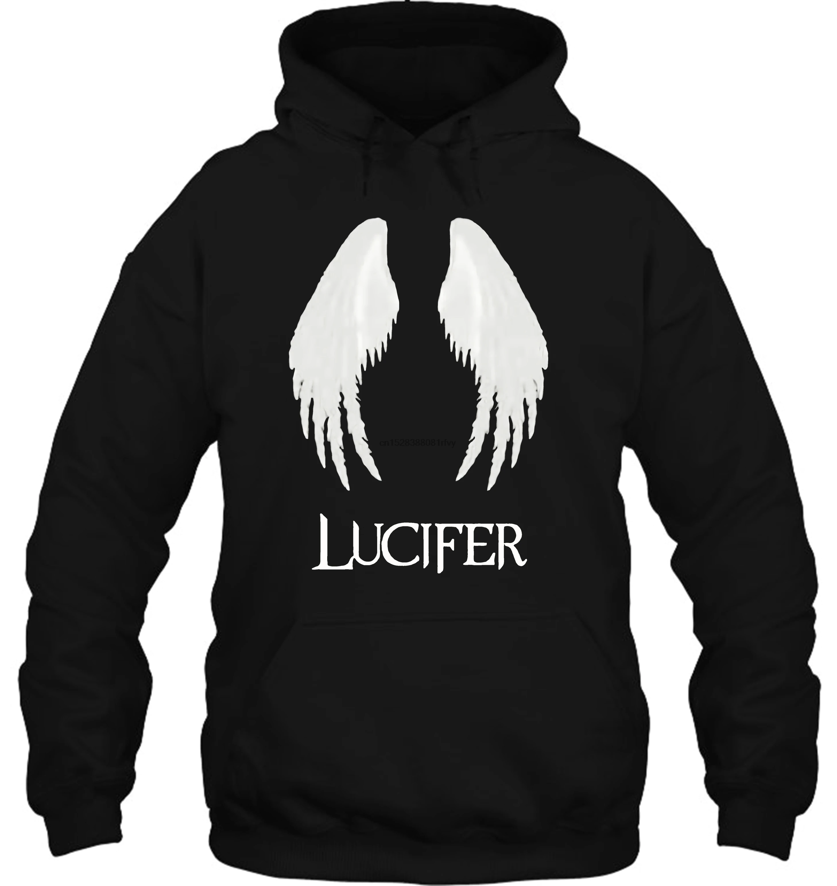 Мужская толстовка с капюшоном Lucifer для стандартного дизайна, Повседневная рубашка с юмором, свободная женская уличная одежда