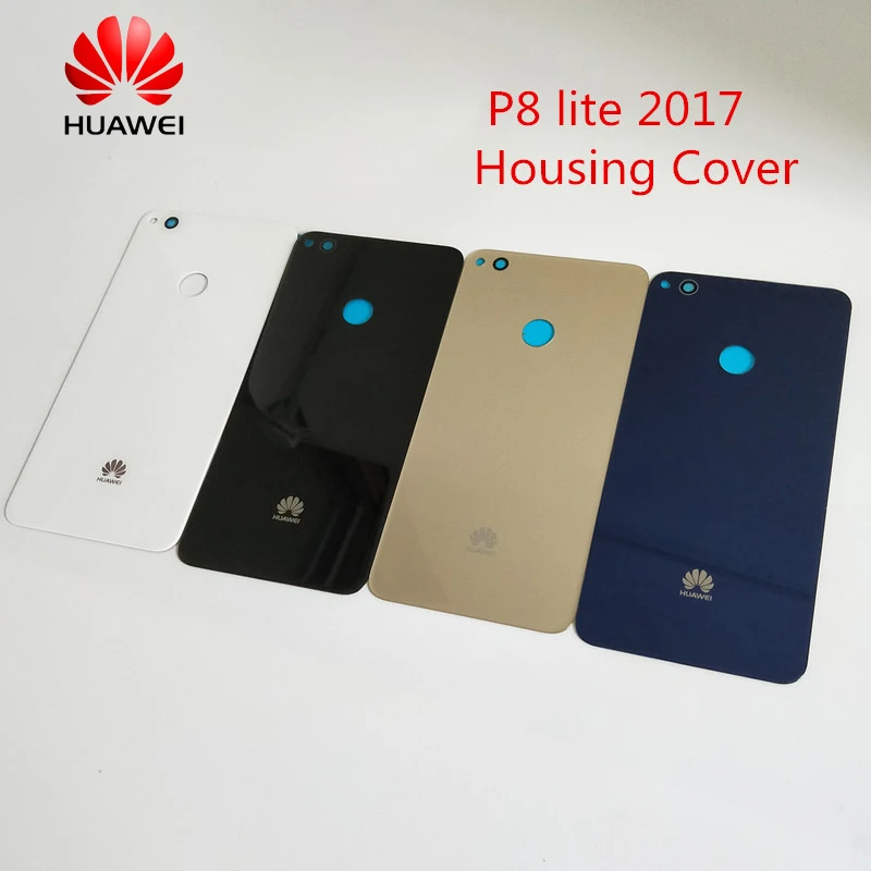 Оригинальная задняя крышка батарейного отсека Huawei P8 lite 2017 корпуса замена ремонт