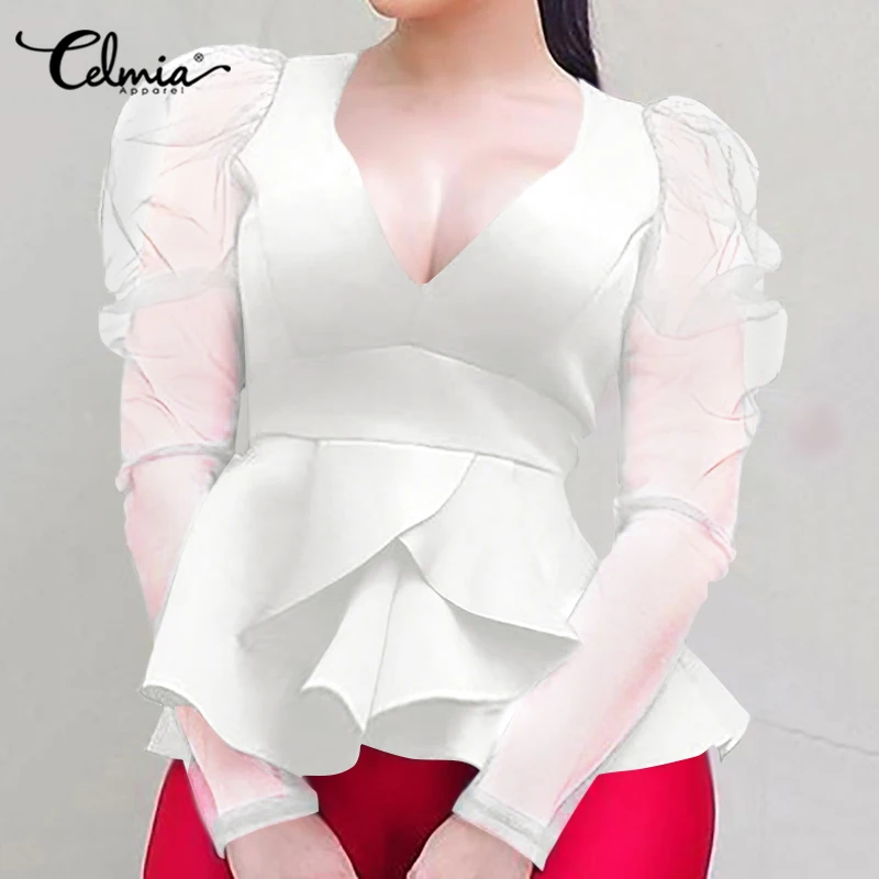 Fashion Blouses Transparent Blouses Only Transparent Blouse pink casual look 