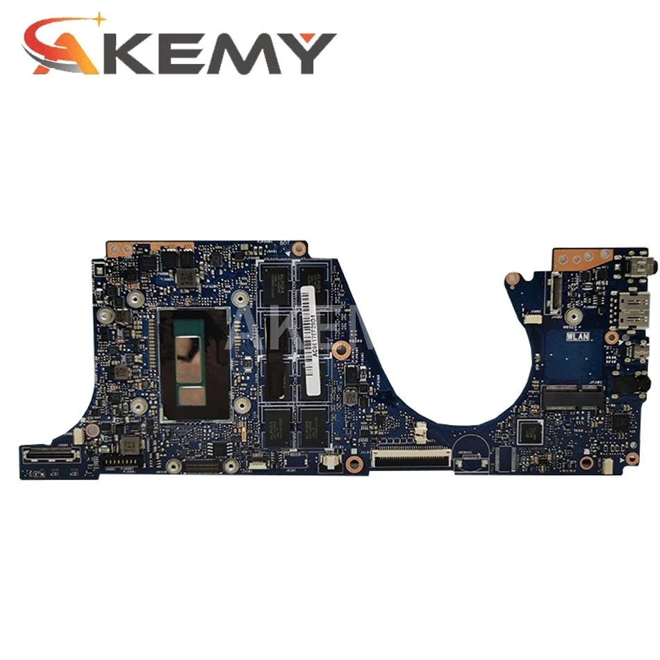 Akemy UX301LA Laptop motherboard For Asus UX301LA UX301LAA UX301L UX301 Test original mainboard I5-4200 8GB RAM motherboard