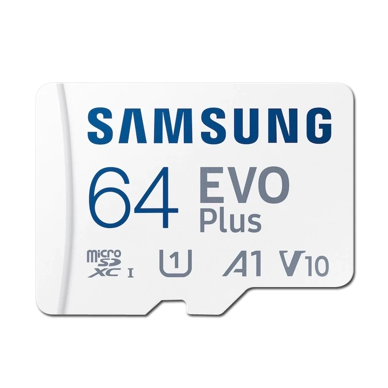 

Original SAMSUNG EVO Plus MicroSD Card 64GB 128GB 256GB 512GB 4K U3 V30 A2 Read 130MB/s High-Speed Memory TF Card V10 A1 U1