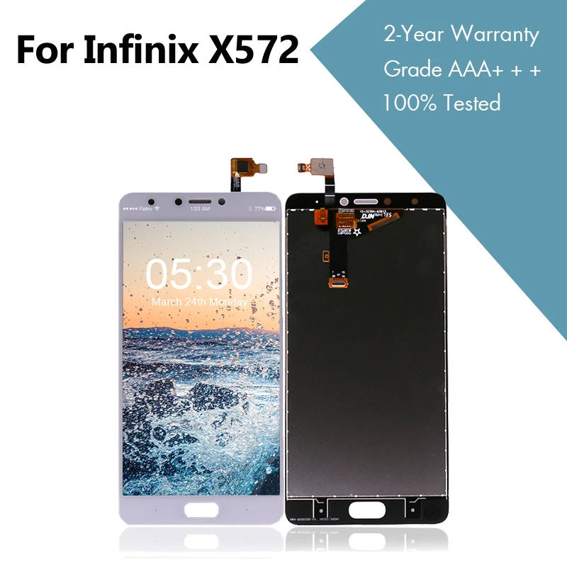 Для infinix Note 4X572 ЖК-дисплей сенсорный дигитайзер сборка панель дисплей для infinix Note 4X572 экран ЖК-дисплей Pantalla