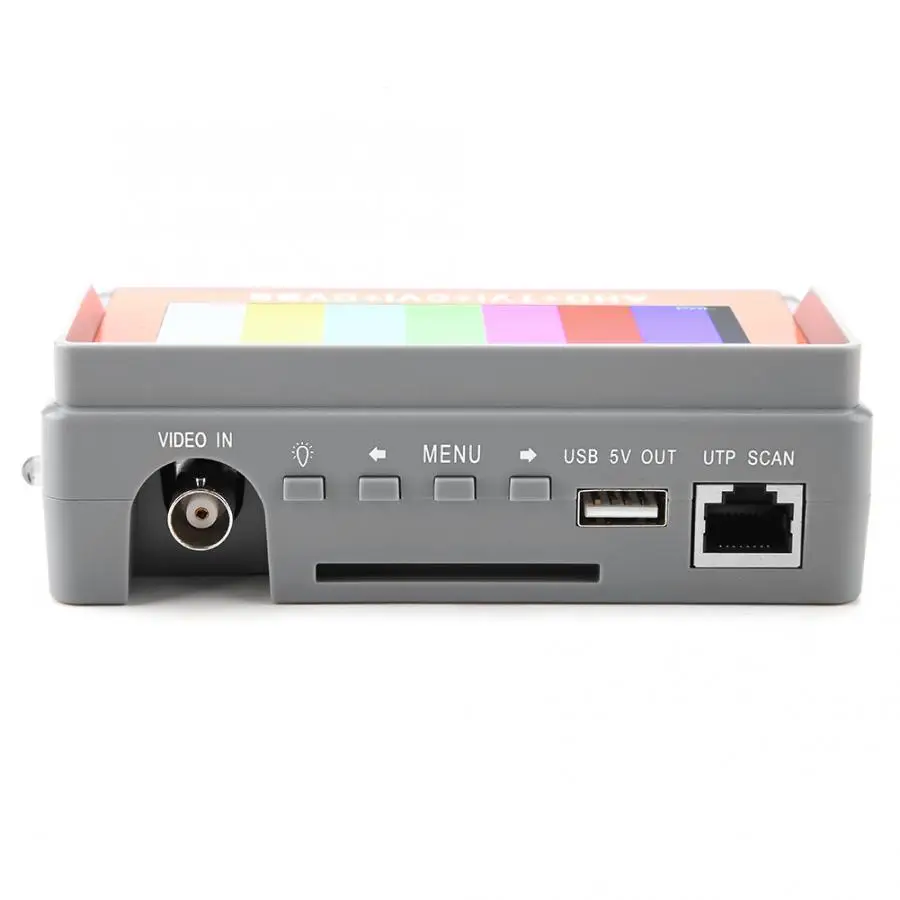 4-in-11080P/5MP AHD тестер для видео выходная мощность аудио кабель аналоговая камера AC 220 В ЕС вилка измеритель мощности