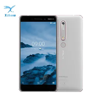 

Global Version Nokia 6.1 3GB 32GB 5.5 inch 4G LTE Android Phone Snapdragon 630 Octa core 16MP 8MP 3000mAh Mobile Phone