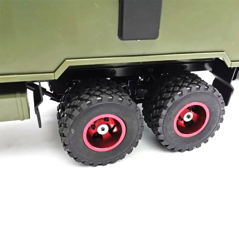 Металл и пластик WPL 6x6 двойное колесо радиоуправляемого автомобиля шины для WPL B16 B36 Q60 Q63 Q64 модели автомобилей 10x шины 10x концентратор