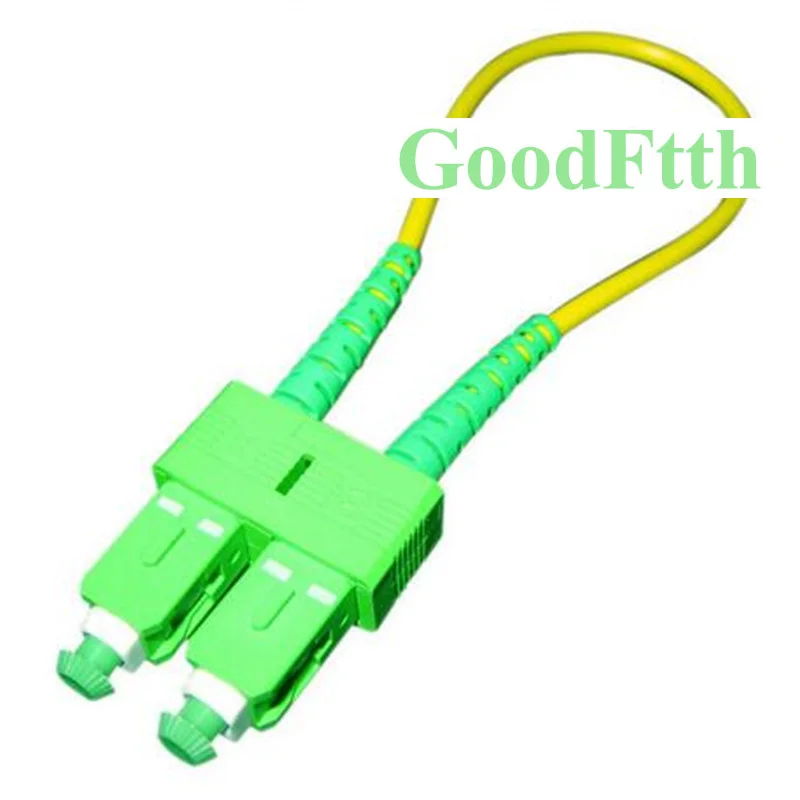 

Fiber Optic Loopback Loop Back Patch Cord SC/APC SM GoodFtth 10pcs/lot
