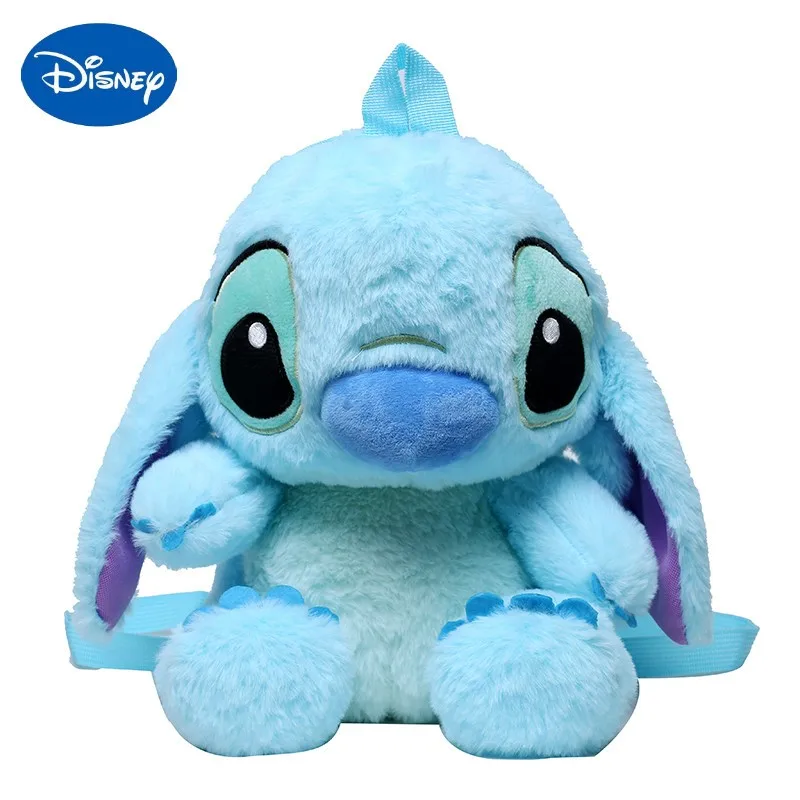 

Disney Cute Plush Small Bag Female 2020 New Stitch Doll Backpack Girl Western Style Cartoon Small Backpack