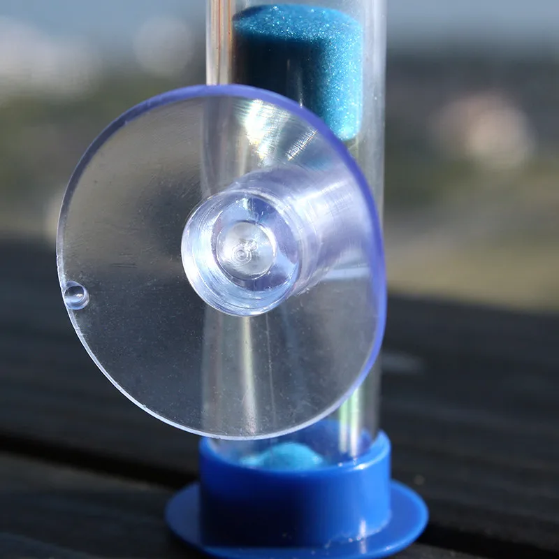 3Min Mini Hourglass for Shower Teeth Brushing hour glass sand timer with Suction Cup d90819