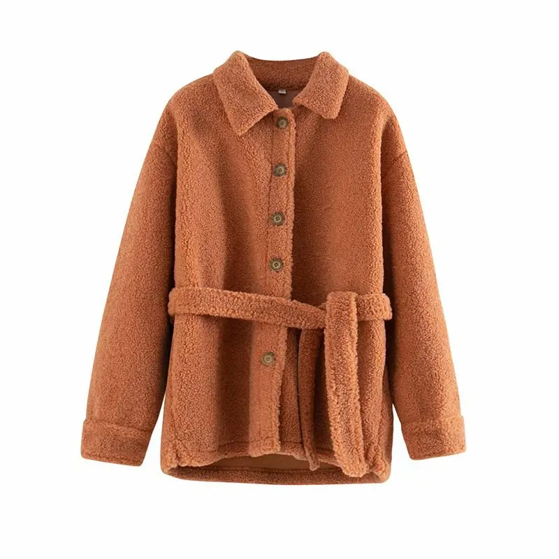 Горячая Распродажа, Tb78-19277, Европейская и американская мода, короткое пальто из овечьей шерсти