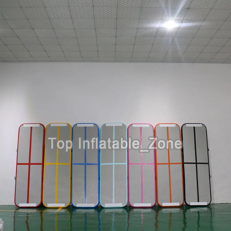3M4M5M Inflatable Gymnastics AirTrack Tumbling Air Track Floor Trampoline for Home Use/Training/Cheerleading/Beach 5