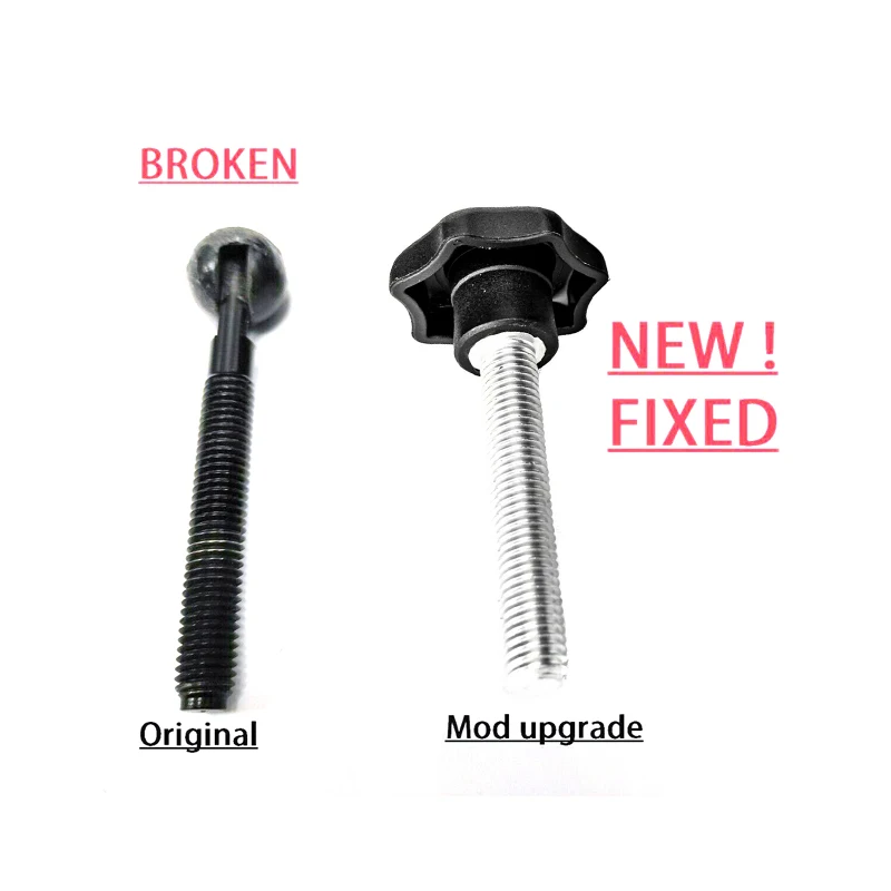 Upgraded Metal Screw for Thrustmaster T300 TX TS-XW TS-PC T500 458 Fixation Simulator Steering Wheel Rack Support Clamp Screw