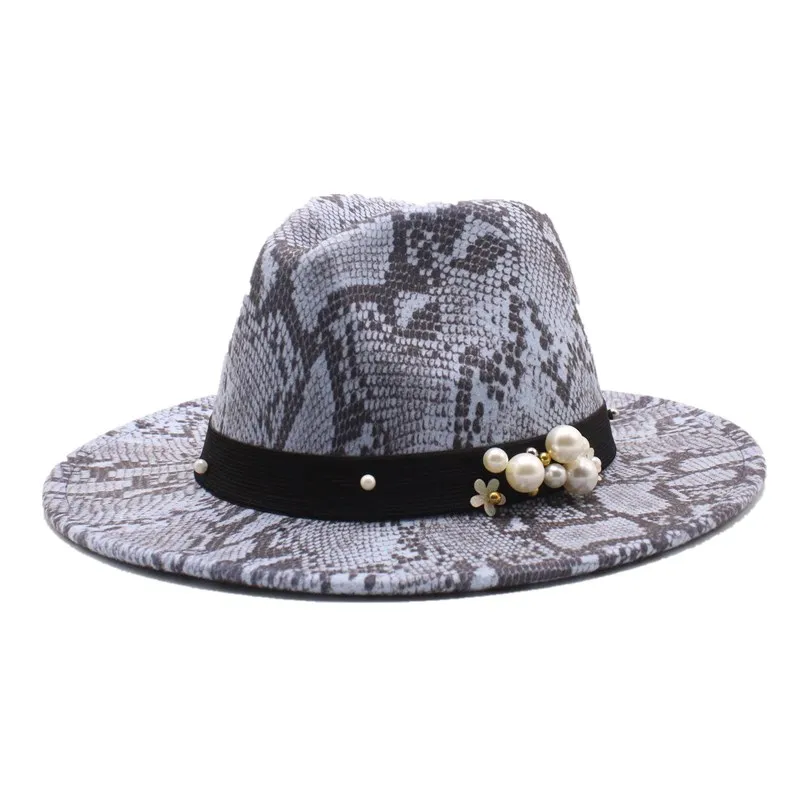 Высокая quali Fedora Шляпа Hawkins фетровая Кепка с широкими полями дамская шляпа Trilby Chapeu Feminino шляпа для женщин и мужчин джазовая церковная Крестный отец шляпы сомбреро - Цвет: 3