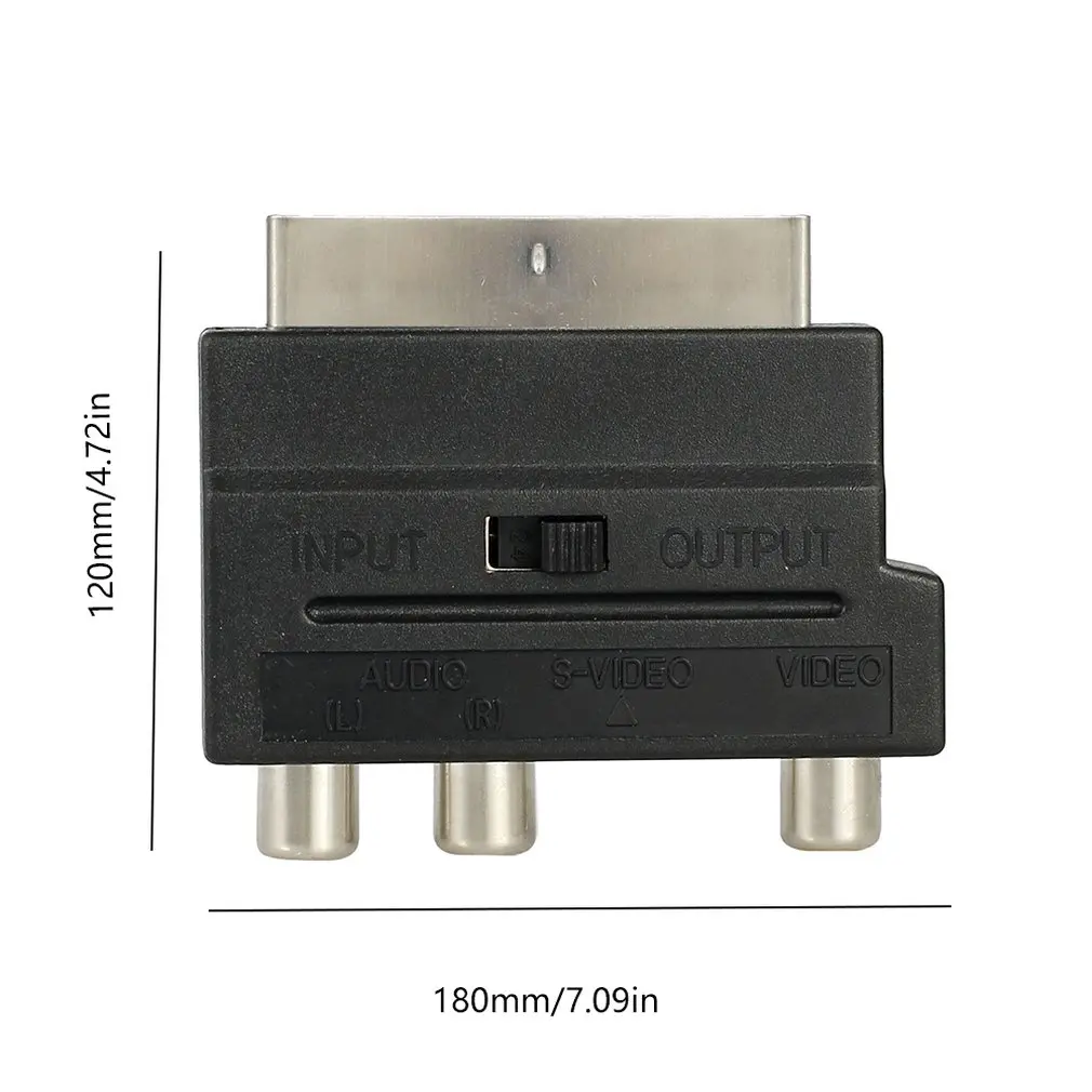 Практичный USB 2,0 конвертер VHS в DVD Аудио Видео Захват комплект Scart Rca кабель для Win10 высокая производительность