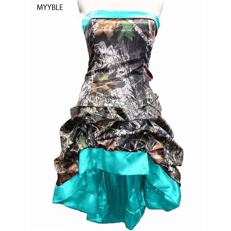 camo bridesmaid dresses