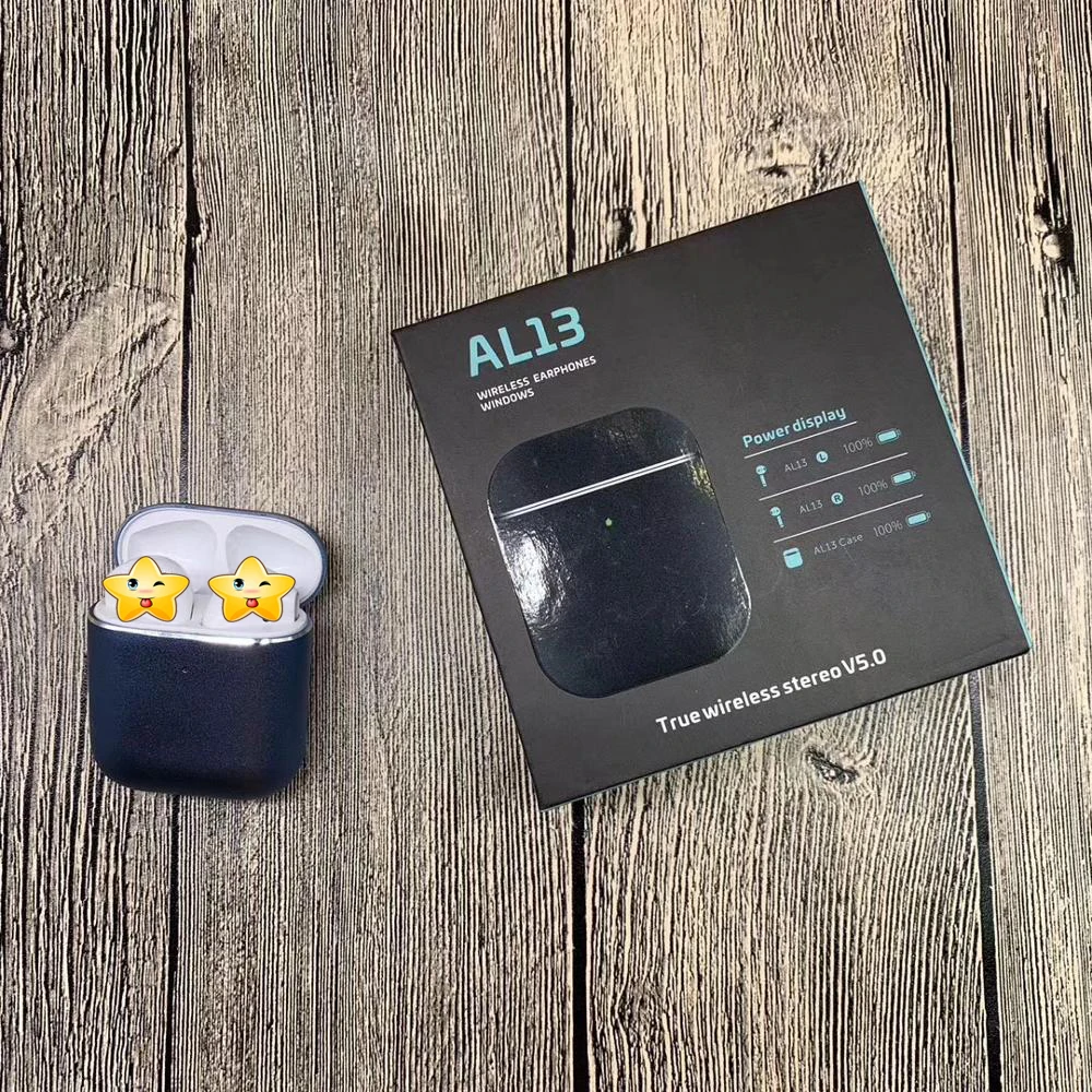 AL13 стерео металл издание Pop Up 1:1 TWS Bluetooth наушники Беспроводная зарядка гарнитура сенсорное управление наушники i12 i18 Pro TWS