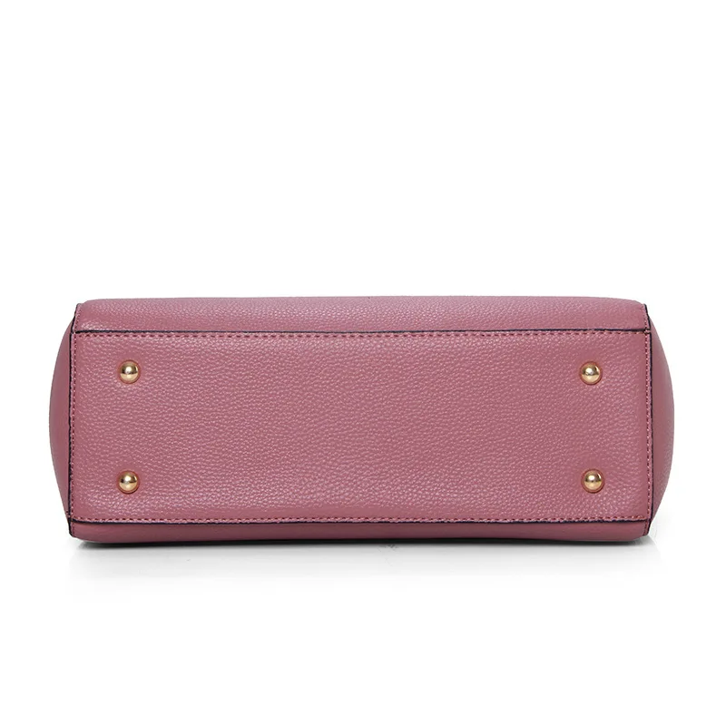 

2019 New Style Trend Tassels Shoulder Hand Different Size Bags Large-Volume Three-piece Set WOMEN'S Bag