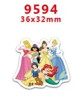 9594 30 шт мультяшный персонаж плоское украшение из смолы PR9770 - Цвет: 9594
