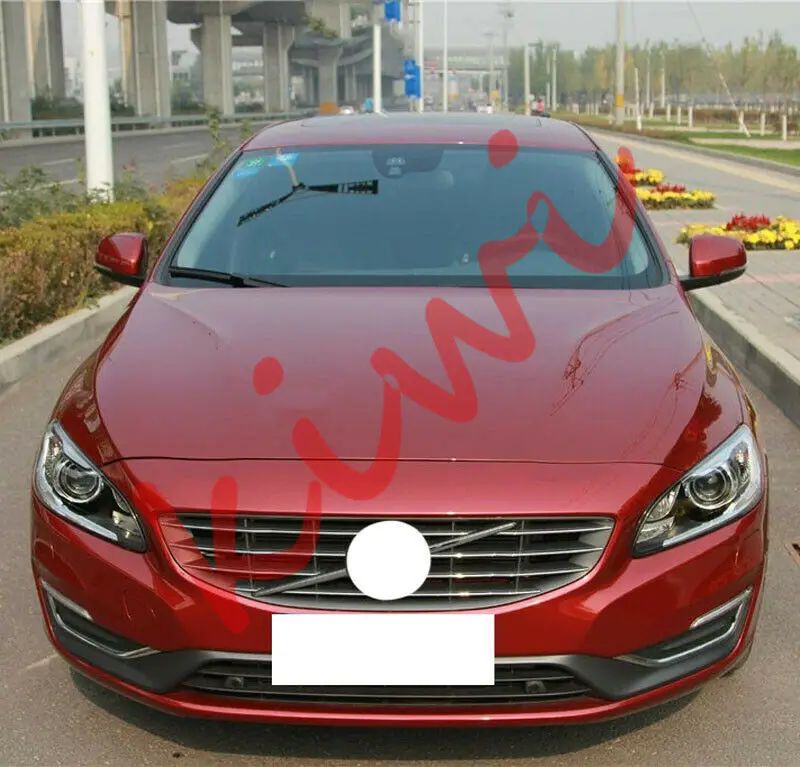 Подходит для Volvo S60- высокое качество правая сторона прозрачная крышка фары PC+ клей 1 шт