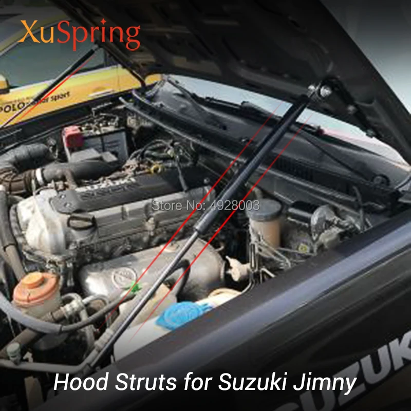 Для Mazda Suzuki Chevrolet Jimny Wide Sierra AZ-Offroad 2007-2018 капот двигателя Газовый амортизатор стойки