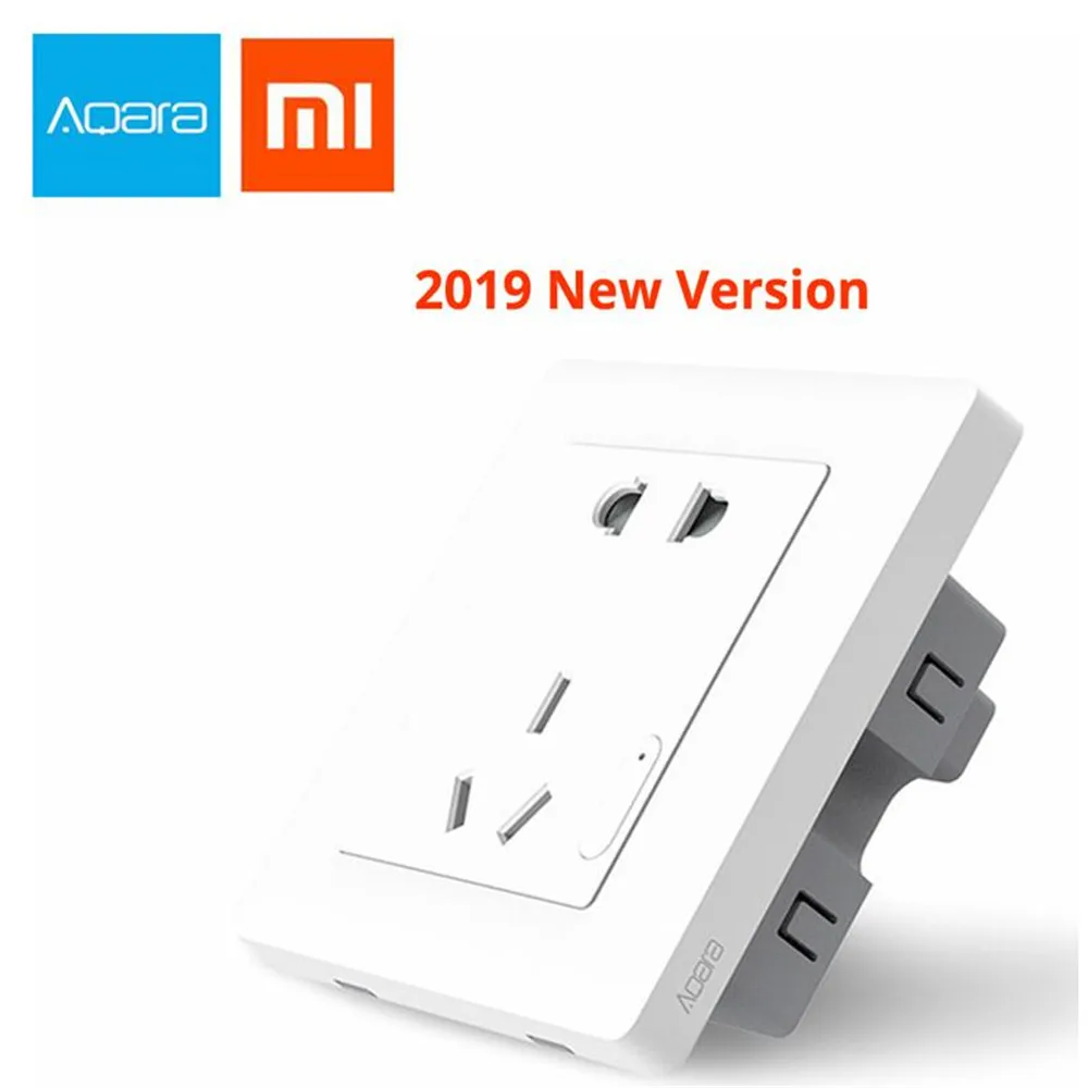 Xiaomi Aqara Smart Wall Switch Zigbee Remotel Control Security Alarm Wireless Wifi Socket Work With Xiaomi Smart Homekits APP