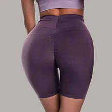 Женские шорты для фитнеса с эффектом пуш-ап, высокая талия, спортивные, быстросохнущие, спортивные, обтягивающие, для йоги, шорты для бега, тренировки, верховой езды