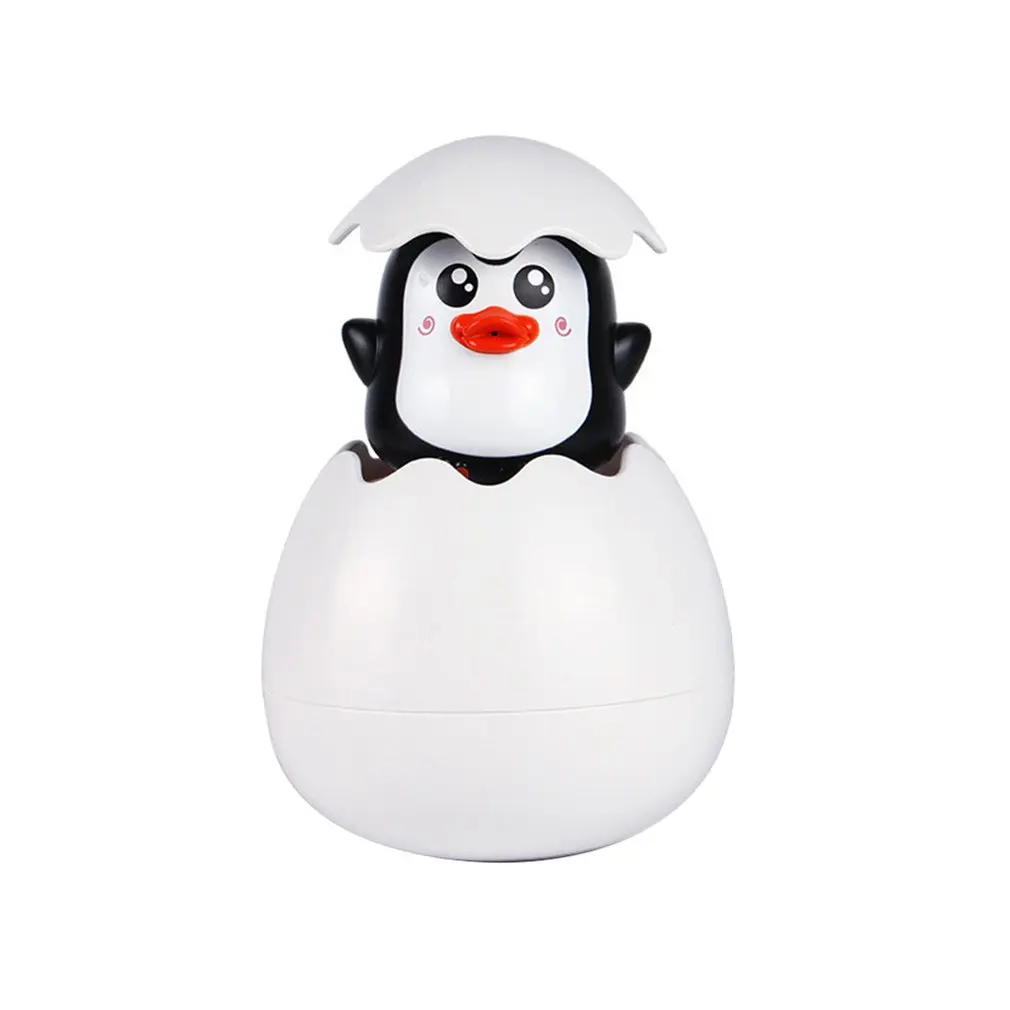 penguin box Детские облака, утка, яйцо, пингвин, яйцо, динозавр, яичная вода, спрей, дождь, плавающая игрушка, игрушки для купания, облако, забавные игрушки, пляжные детские игрушки - Цвет: penguin box