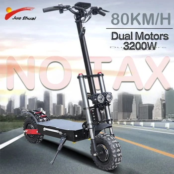 

Dual Motor 3200W Electric Scooter 80km/h High Speed Adult e-Scooter Folding 60V 11inch Hoverbroad Knight Electric Scooter