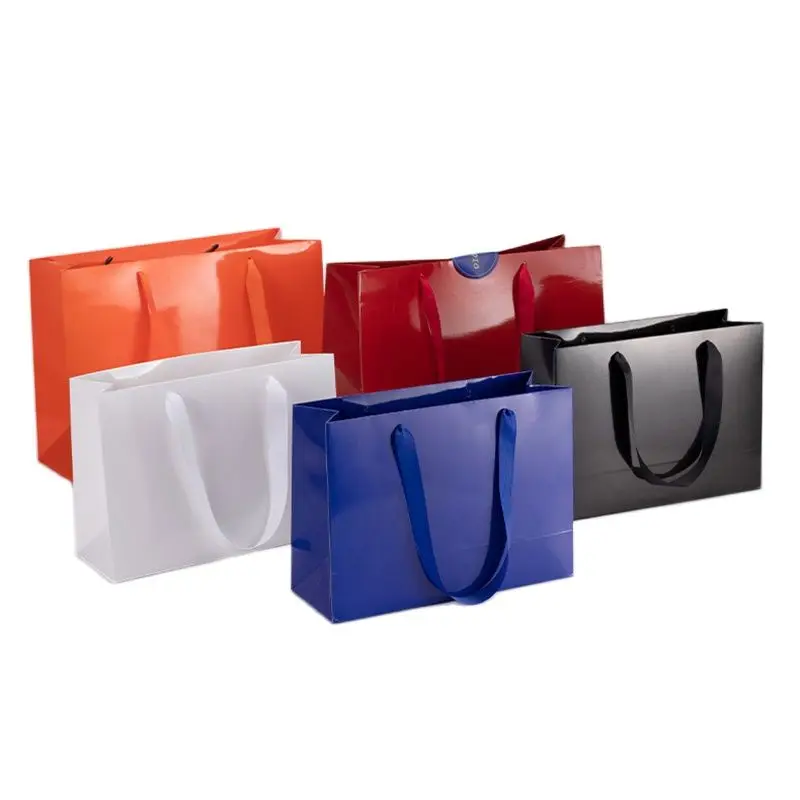 Silver Laminated Matt Paper Carrier Bags - Morplan Ltd