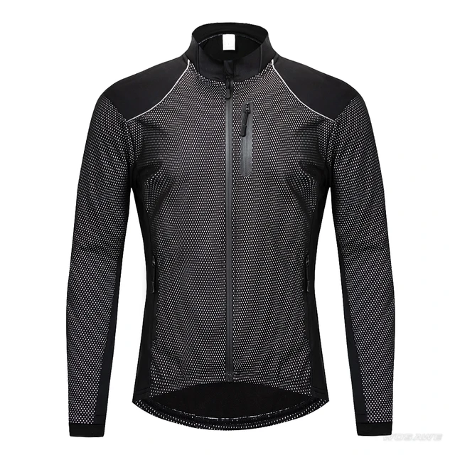 Chaqueta De Ciclismo Para Hombre, Abrigo Térmico De Invierno, Ropa  Deportiva De Lana Para Bicicleta De Montaña Y Carretera, A Prueba De Viento  - Chaquetas De Ciclismo - AliExpress