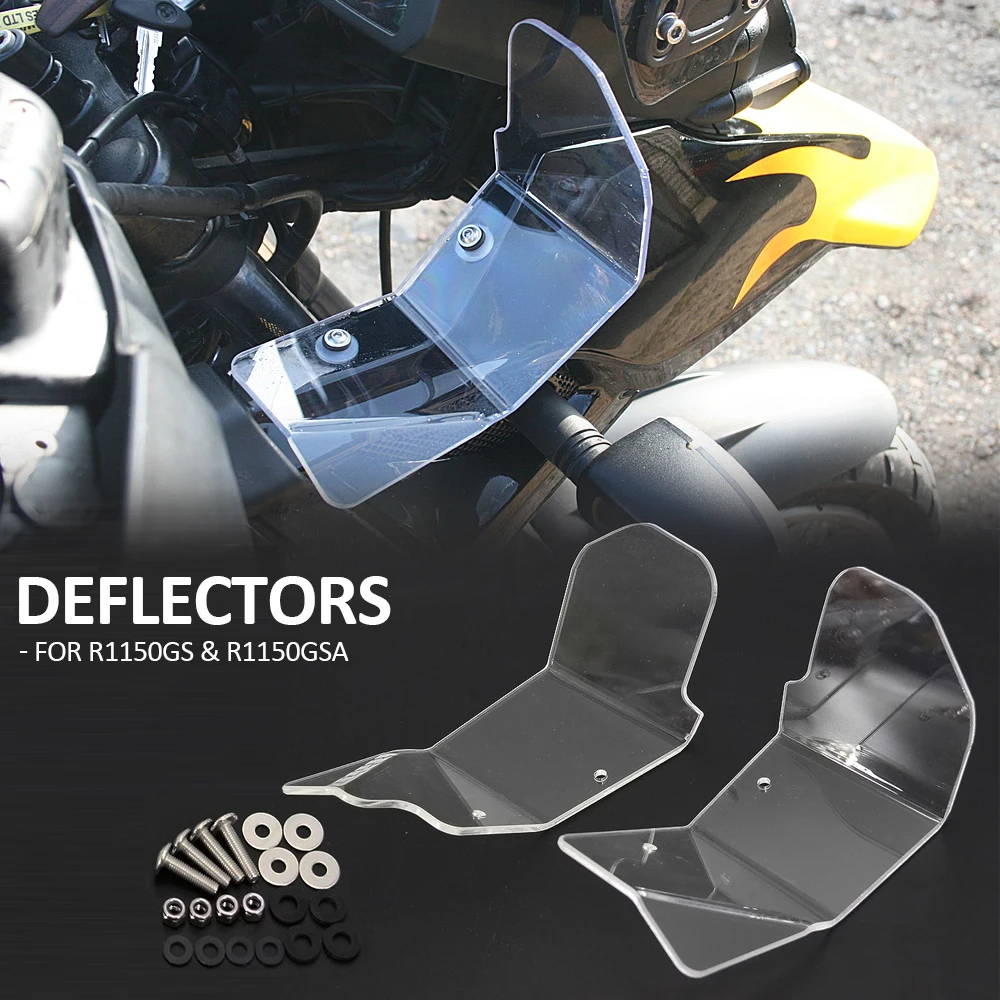 NEW Motorcycle Wind Deflectors Side Windshield Windscreen FOR BMW