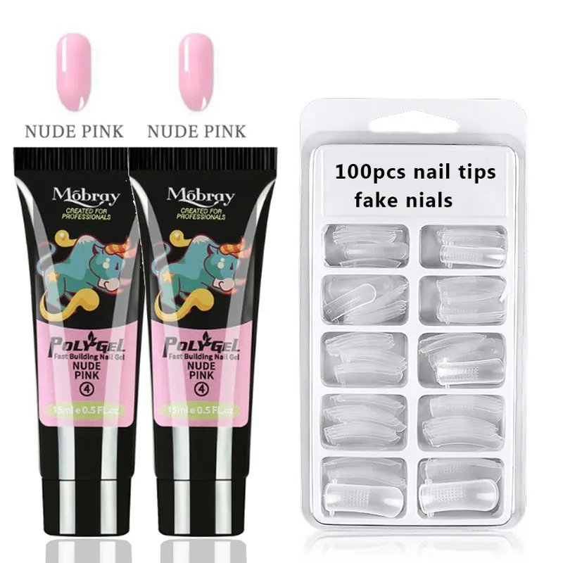 04 set 15 мл УФ Poligel 12 Цвет конструирующий гель Quick в сдержанном стиле Acrygel дизайн ногтей поли гель для дизайна ногтей для создания Клей для ногтей - Цвет: 04 set